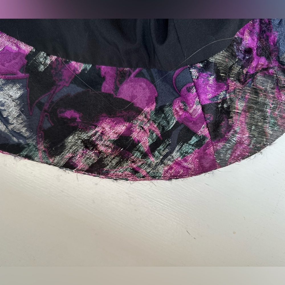 Rickie Freeman for Teri Jon Floral One-Shoulder Evening Dress - Picture 7 of 16